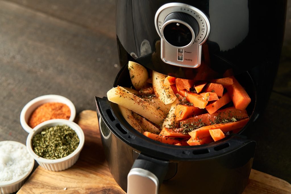 An airfryer is not as unhealthy as many people think.