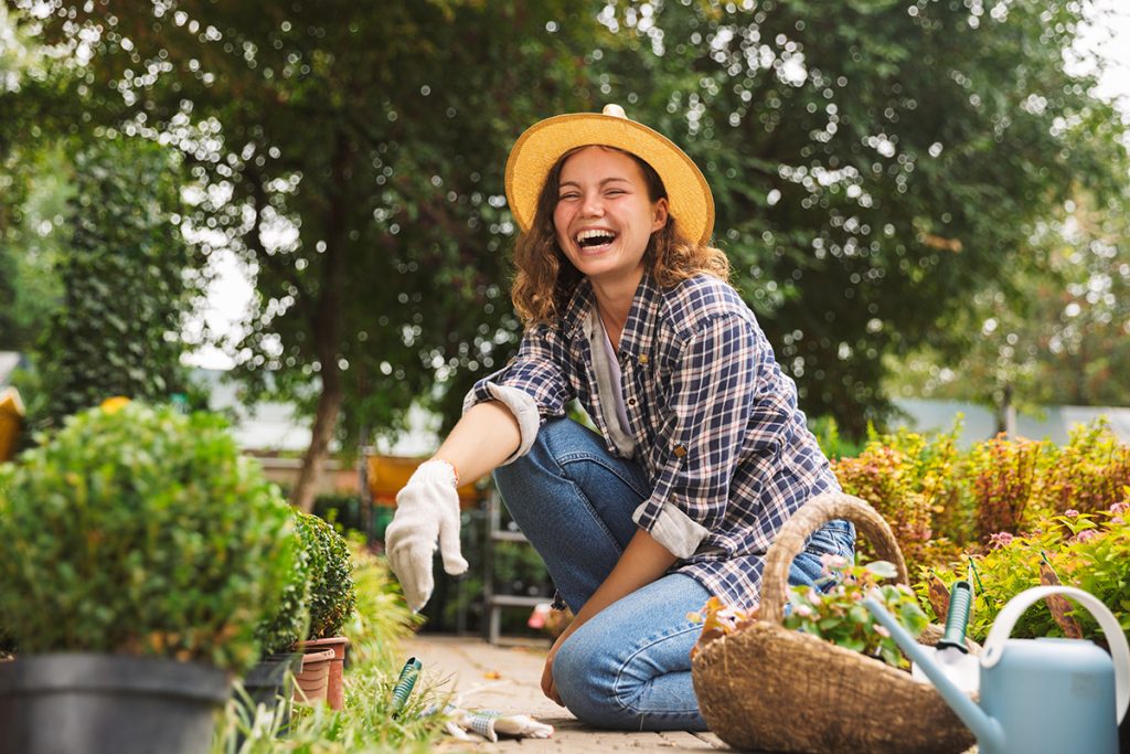 Gardening can help you reduce your stress levels.