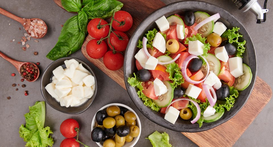 Use the Mediterranean diet for a healthy heart.