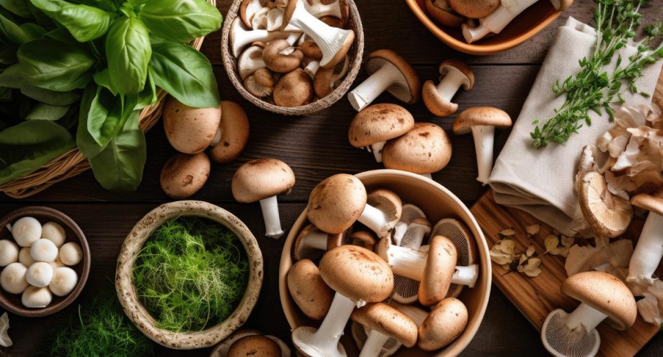 Promote heart health by adding more mushrooms into your diet.