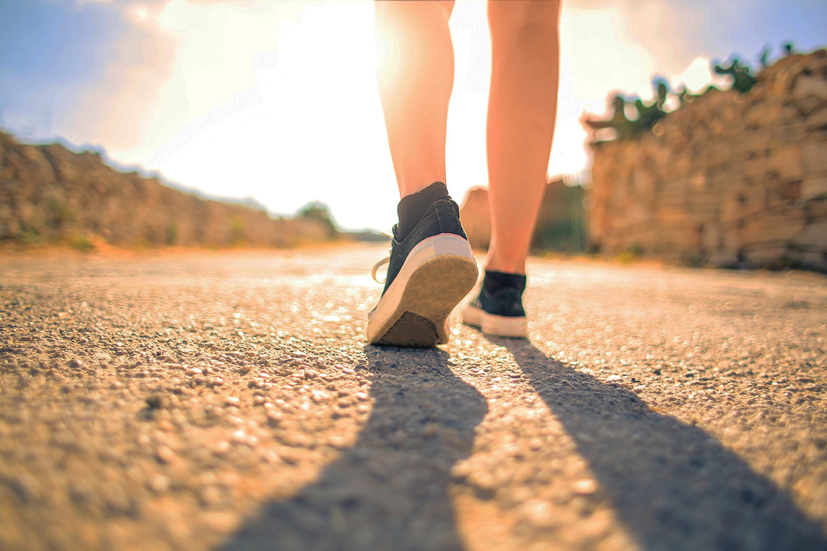 Walking is a great way to help get fit, no matter your age!